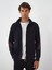 Erkek Lacivert Esnek Dokulu Regular Fit Sweatmont 1