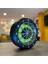 Turbo Zamanlayıcı 3D Baskı Spor Araba Lastik ve Fren Diskli Masa Saati (20X20 Cm) 1