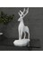 Doğal Temalı Geyik Heykeli - 3D Baskı 20 cm 1