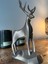 Doğal Temalı Geyik Heykeli - 3D Baskı 20 cm 4