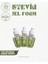 Şeker Otu Stevia 3 Adet 100 gr Kullanıma Hazır Jel Form 1
