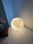 Ay Figürü 15CM LED Işıklı Dekoratif Hediyelik Gece Lambası Masa Lambası Dekor 3