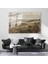 Cam Yatay Duvar Tablosu Cam Vintage Kir Manzarasi3 Ev Ofis Salon Modern Duvar Tablosu 1
