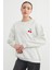 3 Iplik Kiraz Baskılı Oversize Sweatshirt 4