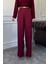 Pileli Palazzo Pantolon- Bordo 8