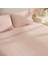 Teora %100 Pamuk Dantelli Çift Kişilik Nevresım Takımı Pudra 4