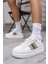 Zanıolo Kadın Beyaz Taş Detay Sneaker 7