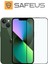 iPhone 13 Tam Kaplayan Toz Filtreli Parmak İzi Bırakmayan Safir Ekran Koruyucu Cam 1