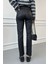 Kaplamalı Boyfit Jean- Siyah 6