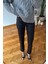 Kaplamalı Boyfit Jean- Siyah 10