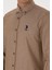 U.s. Polo Assn. Haki Erkek Düğmeli Slim Fit Logo Baskılı Gömlek Dmk.gox 5