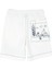Organik Kanvas Beyaz Baharlık Erkek Çocuk Şort 5