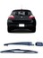 Renault Megane 3 2009 -2016 Uyumlu Arka Cam Silecek Kolu ve Süpürgesi Kapak Takım 1