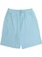 Organik Kumaş Mavi Yazlık Erkek Çocuk Şort 2