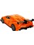 1:18 Ölçek USB Şarjlı Işıklı Fonksiyonel Turuncu Lambo Oyuncak Araç 2