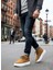 Bağcıklı Içi Kürklü Erkek Sneaker Bot Taba Süet (Beyaz Taban) 3