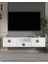 1320DROPCT-32 Duvara Montaj Tv Sehpası Beyaz-Gümüş 1