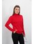 Yarım Balıkçı Yaka Triko-Kırmızı 1