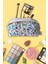 %100 Pamuk Makyaj ve Kozmetik Çantası | 22X12X10 cm | Seyahat Organizer 5