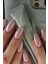 12'li Badem Pembe Kedi Gözü Takma Tırnak Set / Yapıştırıcılı 2