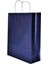 Lacivert Kraft Çanta Orta Boy 25X12X31 cm 25 Adet 2