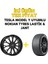 Tesla Model Y Uyumlu Nokian 255/45R19 Yaz Lastigi 4 Adet YILI:2023 + CA22 19" Jant 4 Adet 1