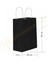 Siyah Kraft Çanta Orta Boy 25x12x31 cm 25 Adet 1