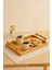 Büyük Bambu Dikdörtgen Servis Tepsisi 26×38 cm 2