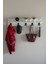 Raflı 5 Askılı Portmanto Duvar Askılığı, Elbise Askılığı, Modern Tasarım Organizer Askılık 1