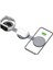 AirCharger Trio Pro Qi2/MagSafe Özellikli 15W iPhone/Android 3’ü 1 Arada iPhone + Apple Watch + AirPods Katlanabilir Seyahat Kablosuz Hızlı Şarj Pedi 2KS39S 1