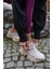 Yannis Kadin Pudra Trıko Sneakers 6