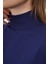 Yarım Balıkçı Yaka Triko-Lacivert 3