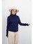 Yarım Balıkçı Yaka Triko-Lacivert 10