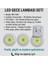 -1186 Kablosuz LED Gece Lambası (3'lü Set + Uzaktan Kumanda) 2