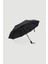 Düz Renk Katlanabilir Şemsiye - Siyah 1