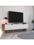 Mete Sepet-Beyaz Tv Ünitesi - 180 cm Modern Tasarım, Ekonomik Tv Ünitesi, Kulpsuz 2