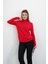 Yarım Balıkçı Yaka Triko-Kırmızı 7