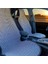 Fiat Doblo Uyumlu Siyah Kilim Tipi Terletmez Koltuk Kılıfı 2+1 Ultra Konfor Seti 2