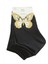 Nrtmsa 3 Çift Siyah Renkli Snekars Çorap-Siyah 2