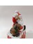 Hediye Paketi Üzerine Oturan Noel Baba Büyük 4