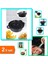 Pratik Cımbız Maşa + Emaye Fritöz Tencere 2li Set - Şeflere Özel Mutfak Keyfi X4D7QM 1