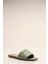 Idil Yeşil Cilt Kadın Terlik 3