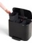 Bo Matt Black Pedallı Çöp Kutusu 3X11LT 3