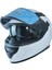 Motosiklet Kask Ece 22.R06 Double Vizörlü Full Face Motor Kaskı White 1