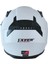 Motosiklet Kask Ece 22.R06 Double Vizörlü Full Face Motor Kaskı White 3