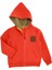 Reborn Fermuarlı Kapüşonlu Turuncu Kışlık Kız Çocuk Ceket 2