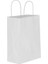 Beyaz Kraft Çanta Büyük Boy 31X12X41 cm 25 Adet 3