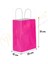 Fuşya Kraft Çanta Orta Boy 25X12X31 cm 25 Adet 1