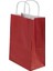 Bordo Kraft Çanta Küçük Boy 18X8X24 cm 25 Adet 3