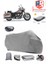 Kawasaki Vn 1500 Arka Çanta Uyumlu (Gri) Motorsiket Brandası Motor Örtüsü Çadır Su Geçirmez Motosiklet Kılıfı Motor Brandası 1
